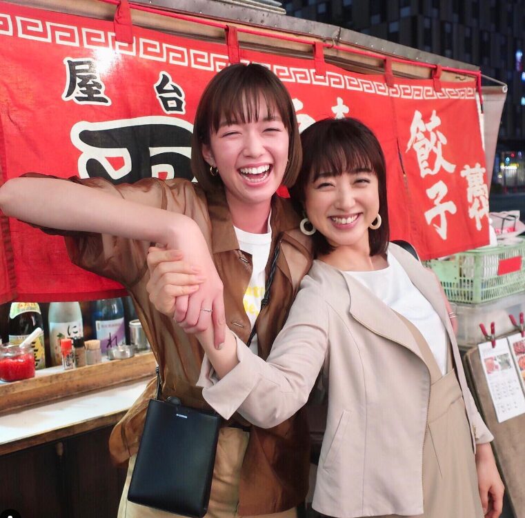 川田裕美と佐藤栞里