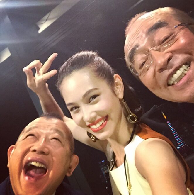 水原希子と志村けんと笑福亭鶴瓶