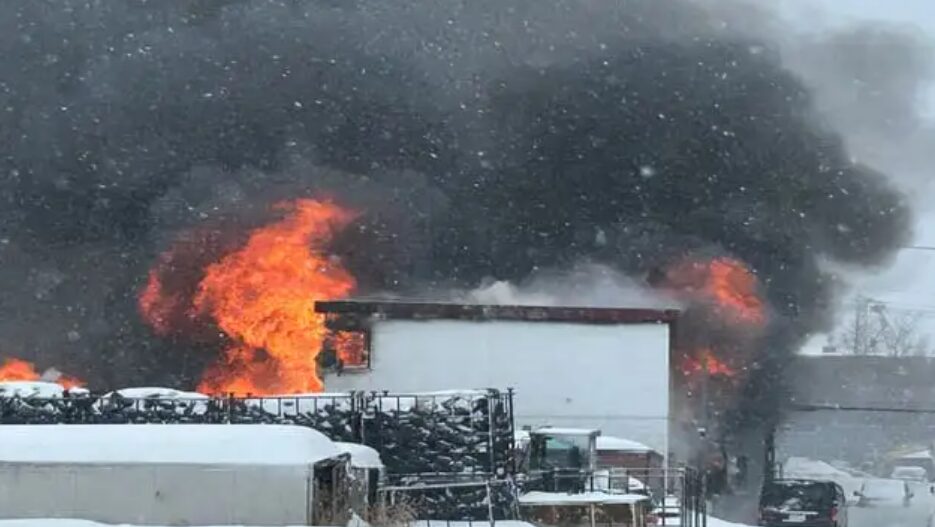 札幌市白石区火災