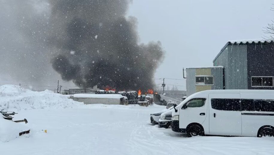 札幌市白石区火災